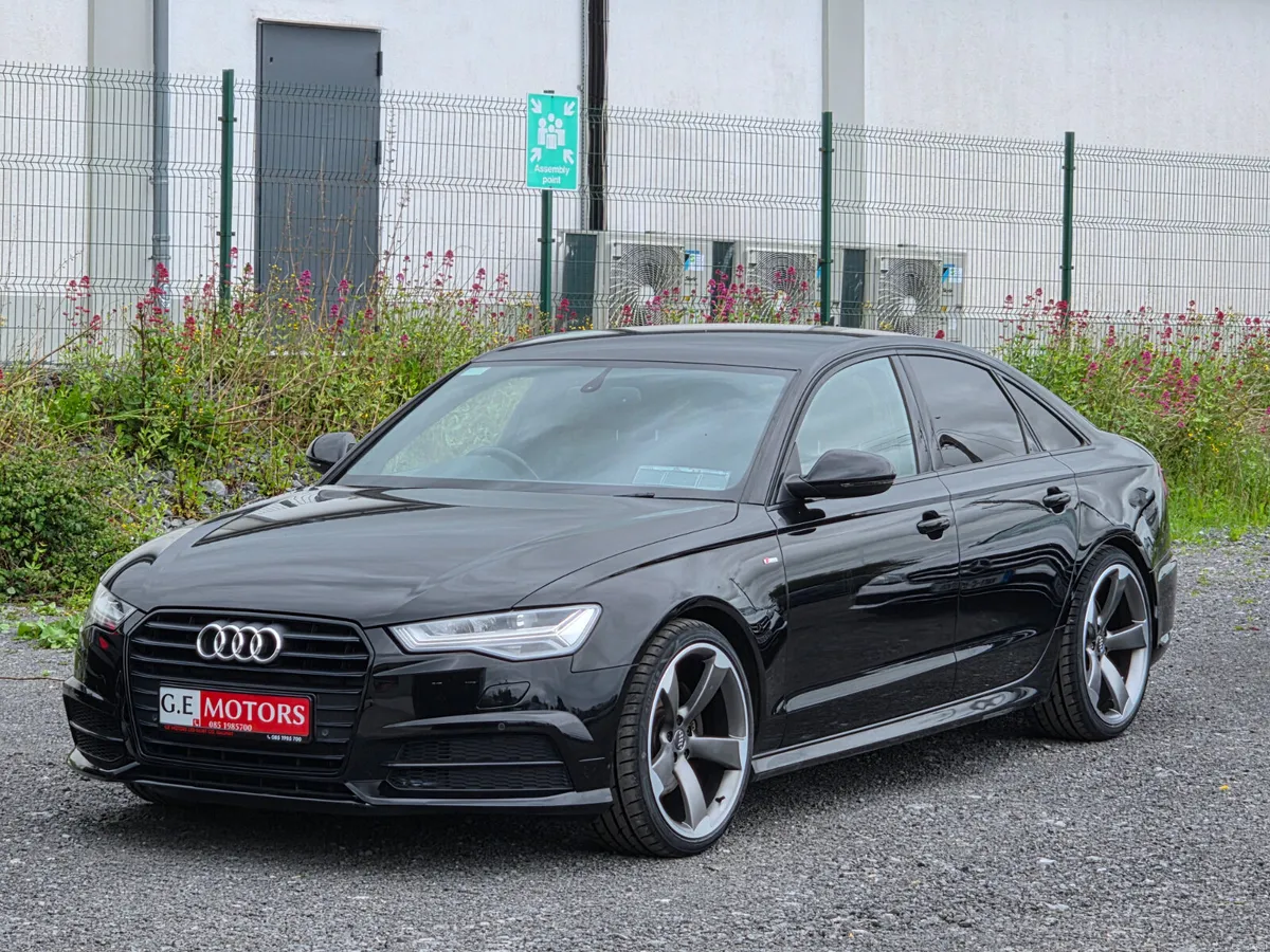 Audi A6 2016 S-line black edition low mileage - Image 1