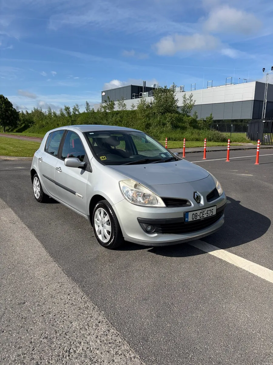 Renault Clio 2008 1.2 petrol TAX&NCT - Image 1