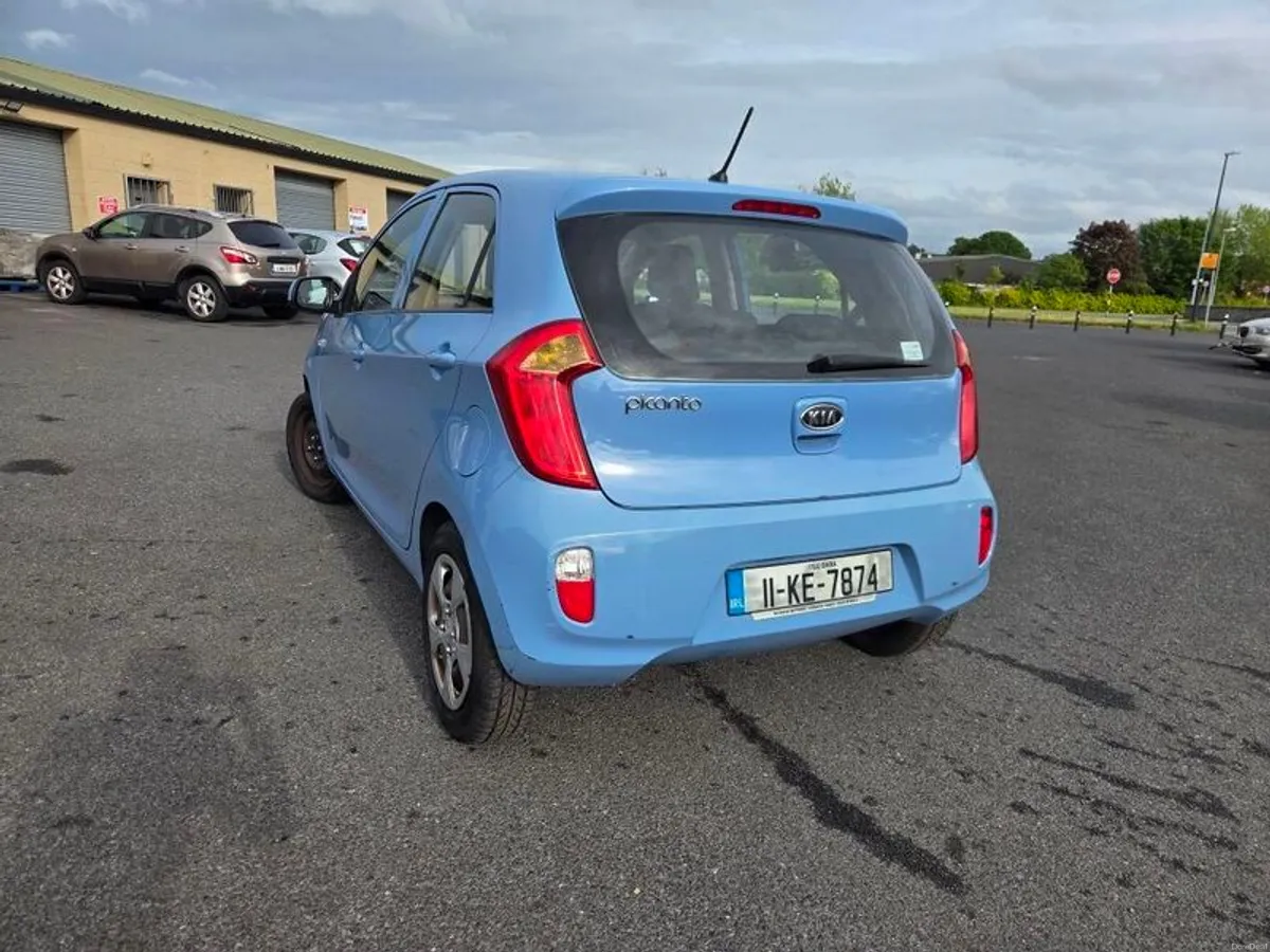 Kia Picanto 2011 Sky / Light Blue 1.0 Petrol Fresh - Image 3