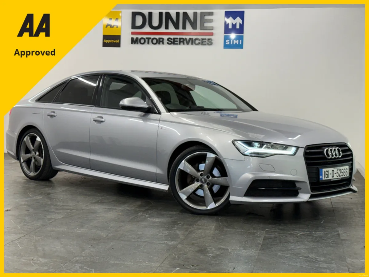 Audi A6 **LOW KMS **S-LINE   **ULTRA **190BHP **BL - Image 1