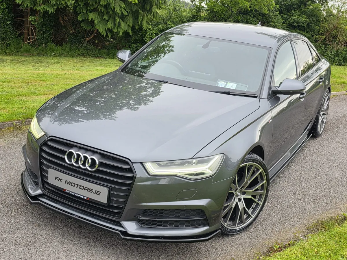 Audi A6 2016 Sline black edition manual - Image 1