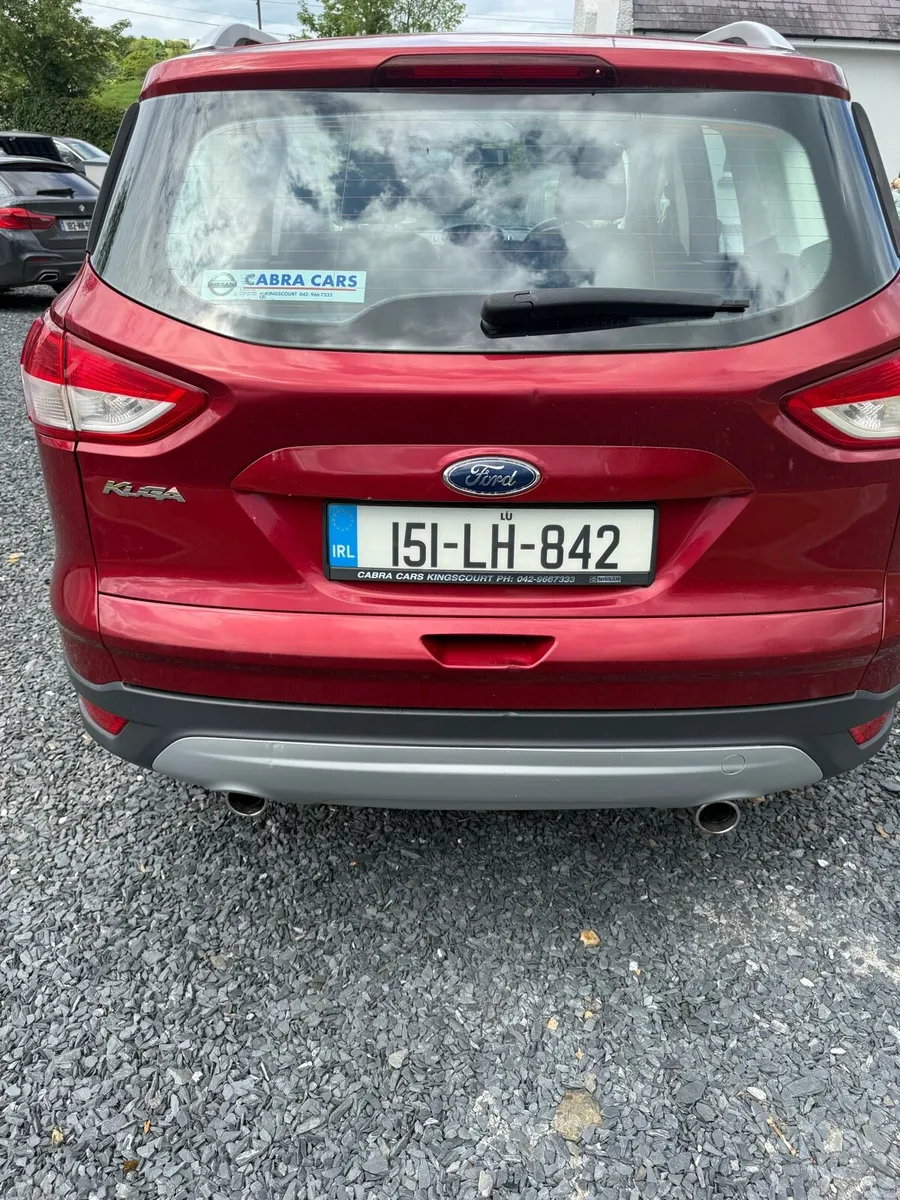 2015 Red Ford Kuga Zetec 2.0 TDCI FWD4 - Image 4