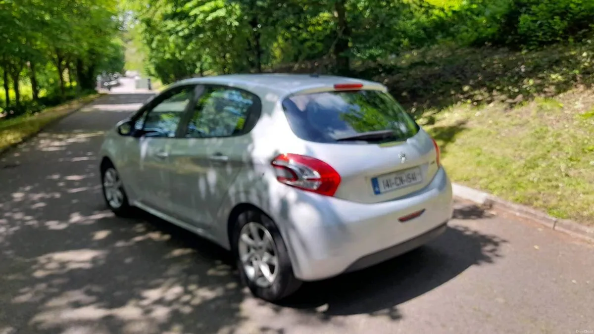 Silver Peugeot 208 2014 Diesel – Economic - Image 3