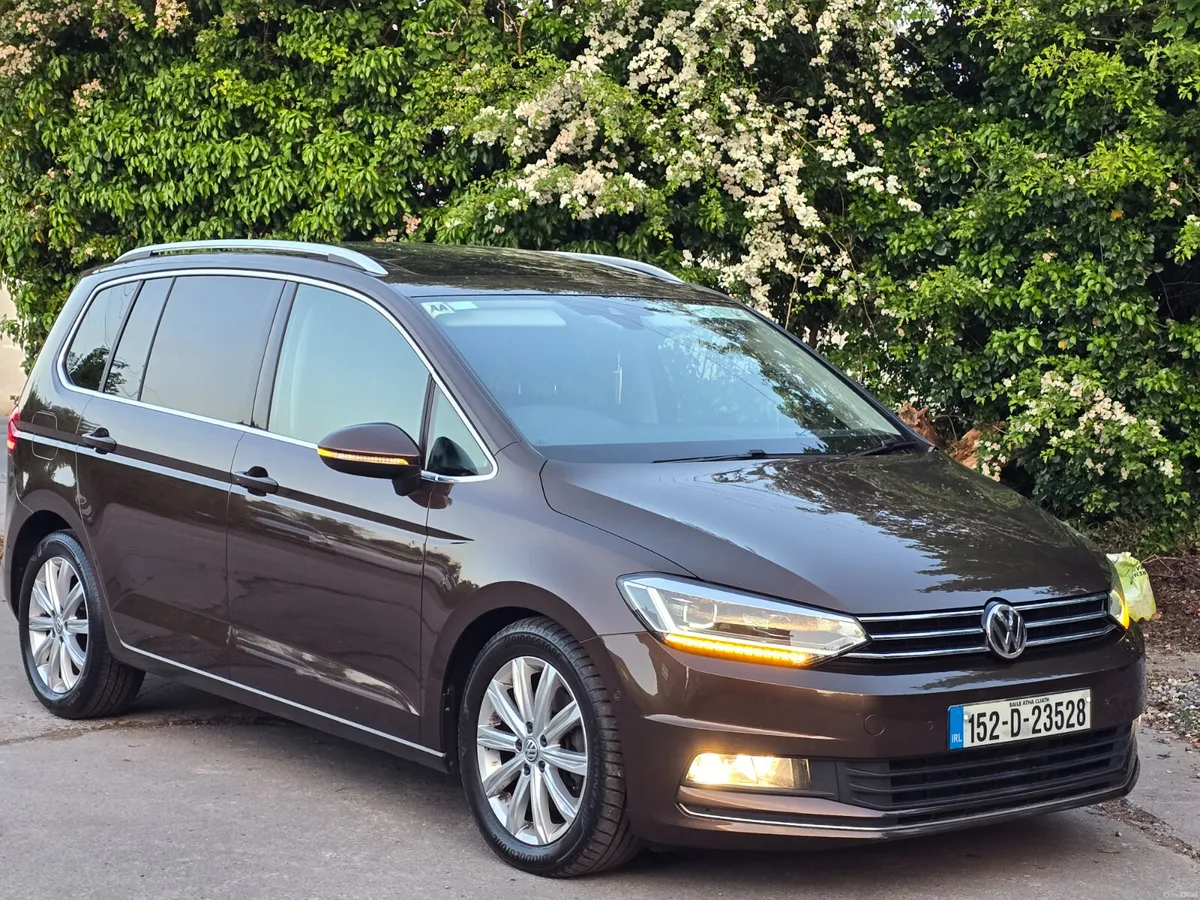 Volkswagen Touran 2015 tdi highline 7 seats €8990 - Image 1