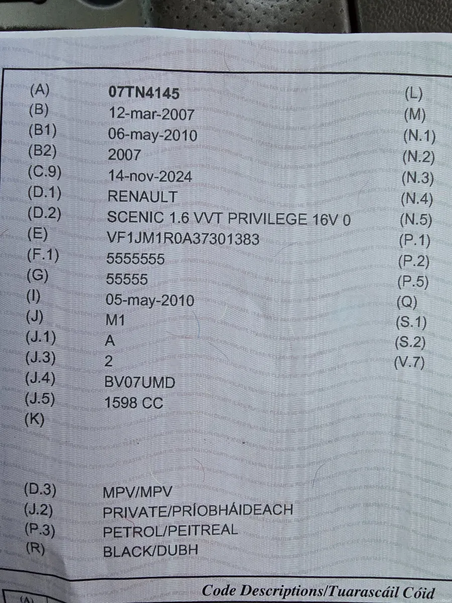 €890 Automatic Renault Scenic 2007 automatic €890 - Image 4