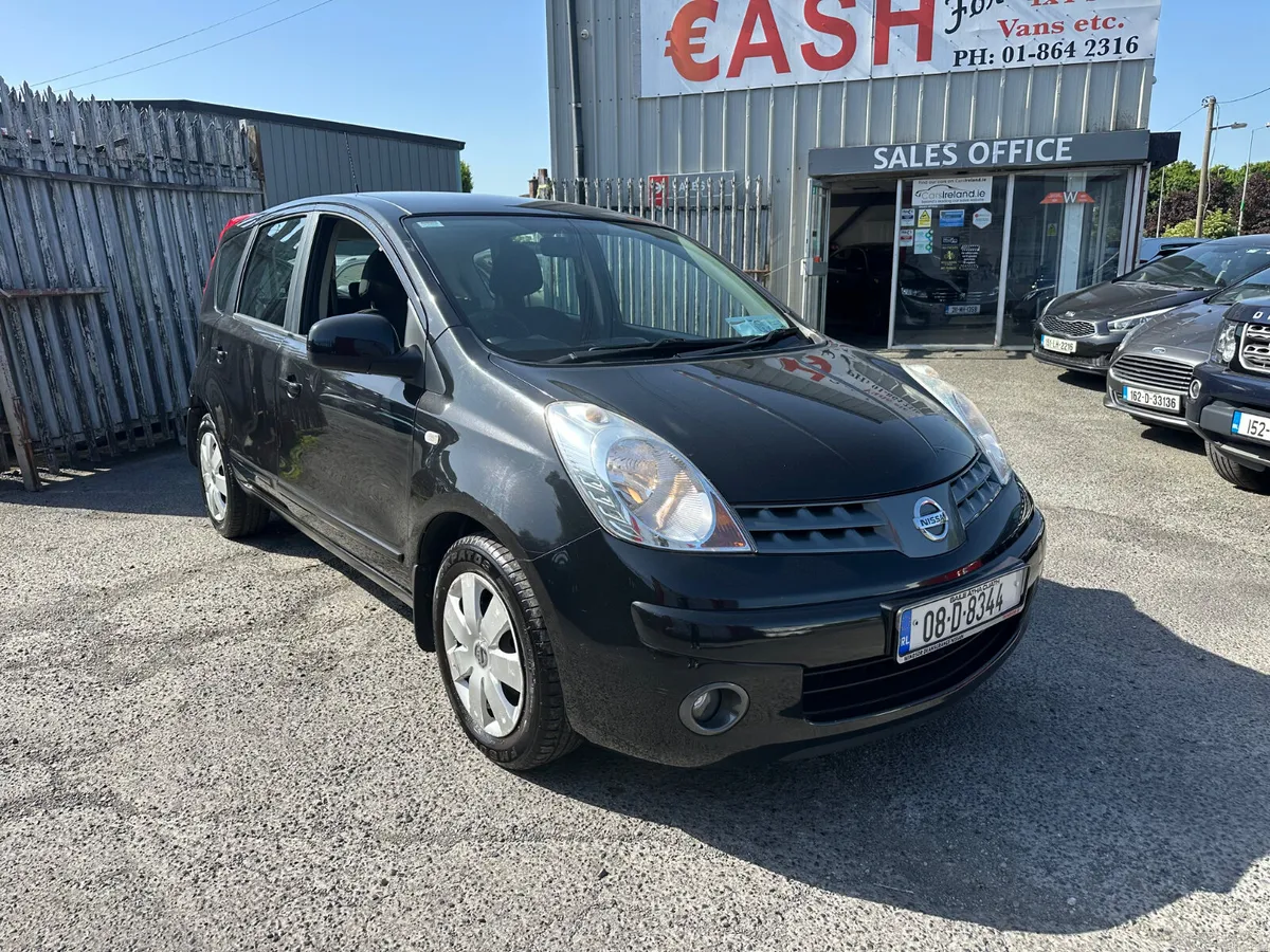 Nissan Note 1.4 Petrol NCT TAX LOW KMS - Image 1