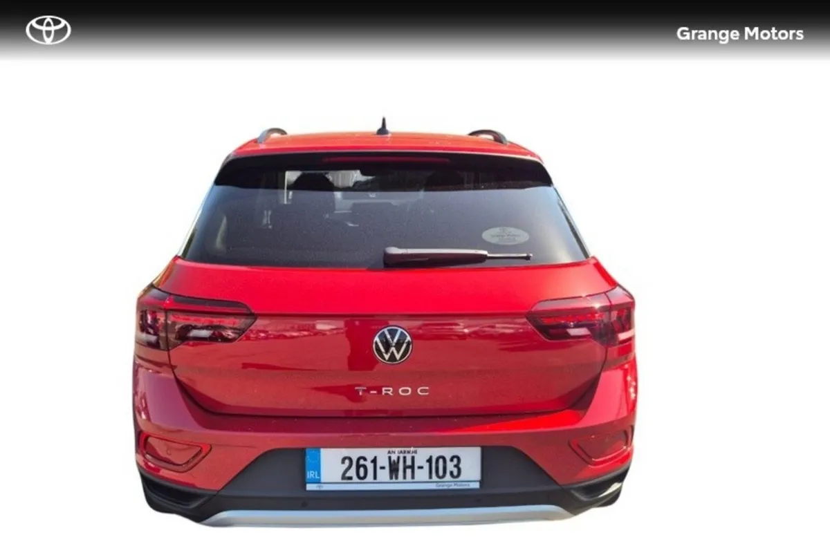 Volkswagen T-Roc ED 75 1.0 TSI MANUAL 6SPEED FWD 1 - Image 4