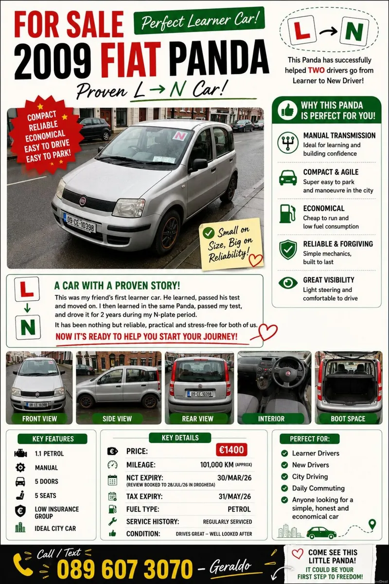 Fiat Panda 2009 - Image 1