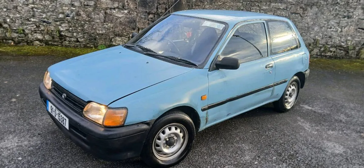 91 Toyota Starlet Tax Nct 9 27 Only till Sunday - Image 2