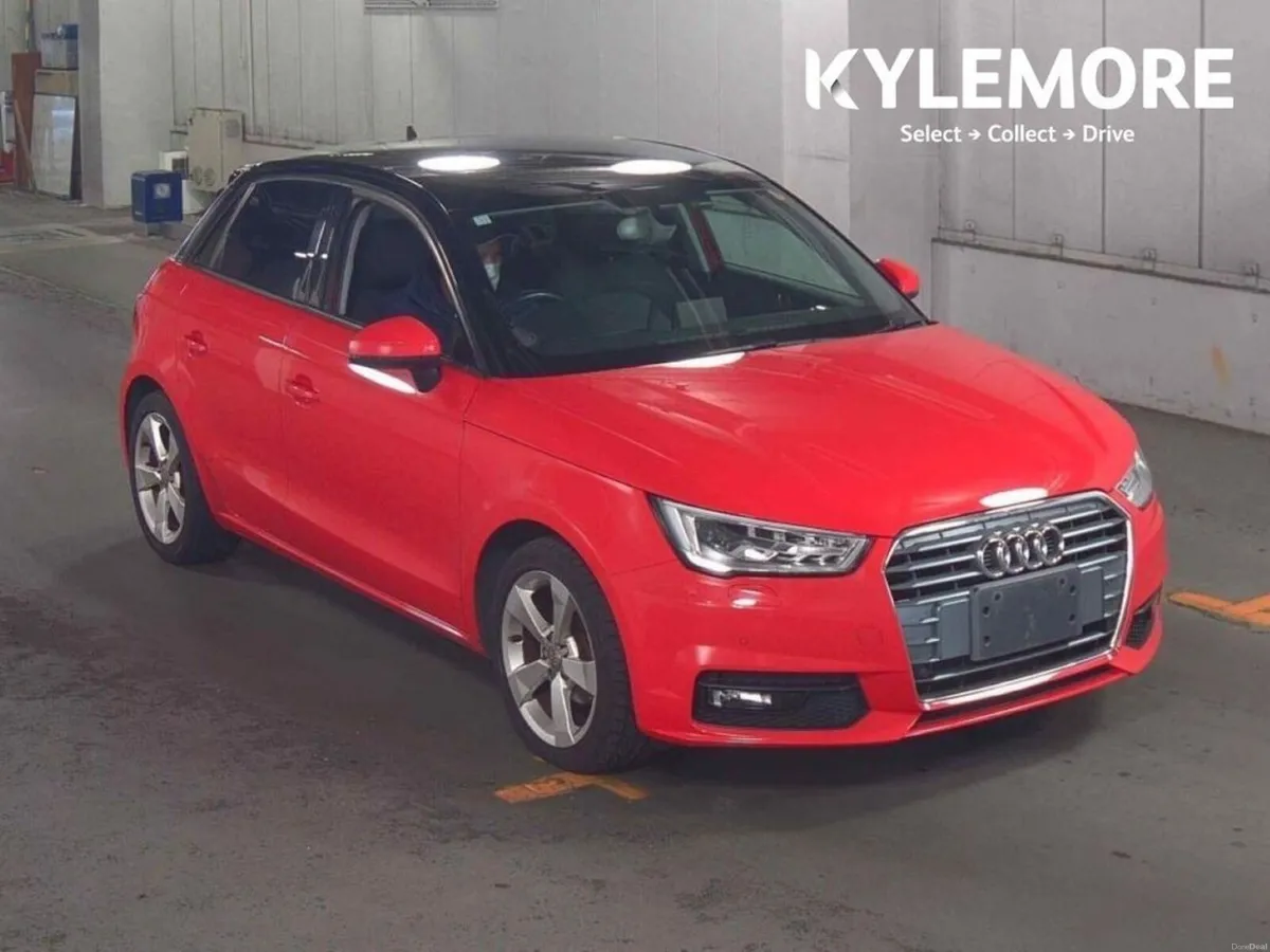 Audi A1 1.0 AUTOMATIC - RED/BLACK TWO TONE - FACTO - Image 1