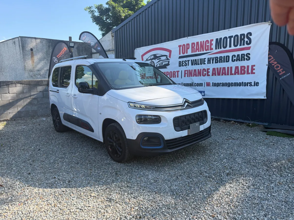Citroen berlingo white and leather - Image 1