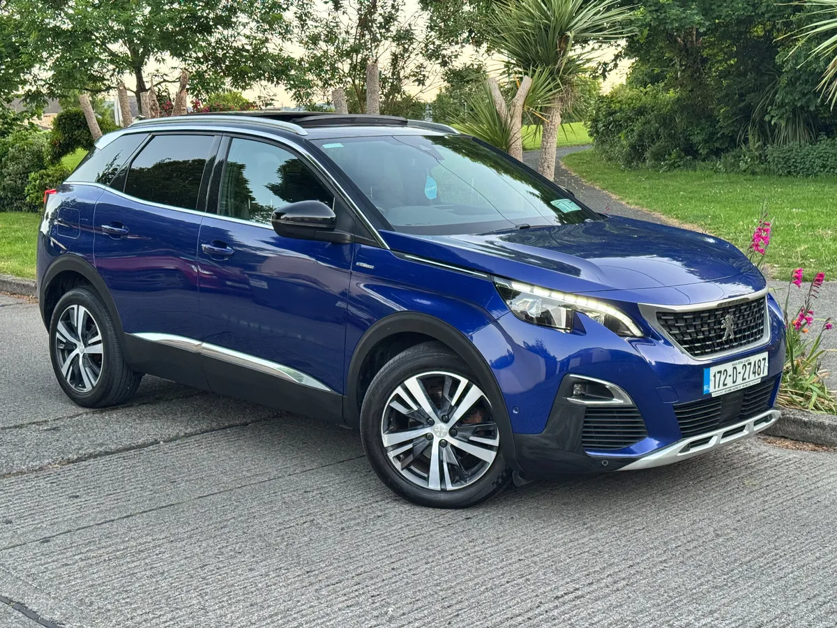 172 PEUGEOT 3008 GT LINE 1.6 DIESEL AUTO GLASS ROO - Image 2