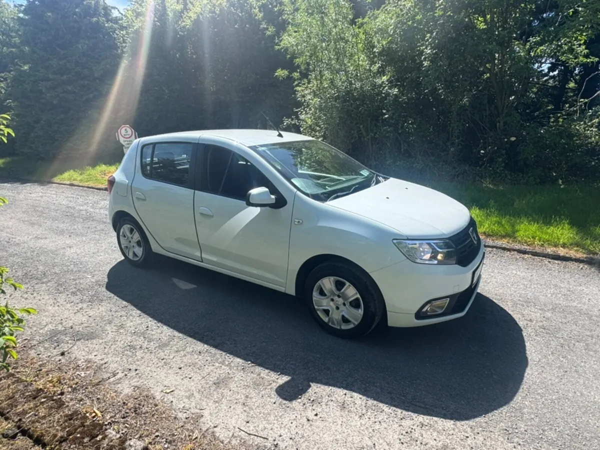 2018 Dacia Sandero 1.0 — Petrol — Manual — White — - Image 1