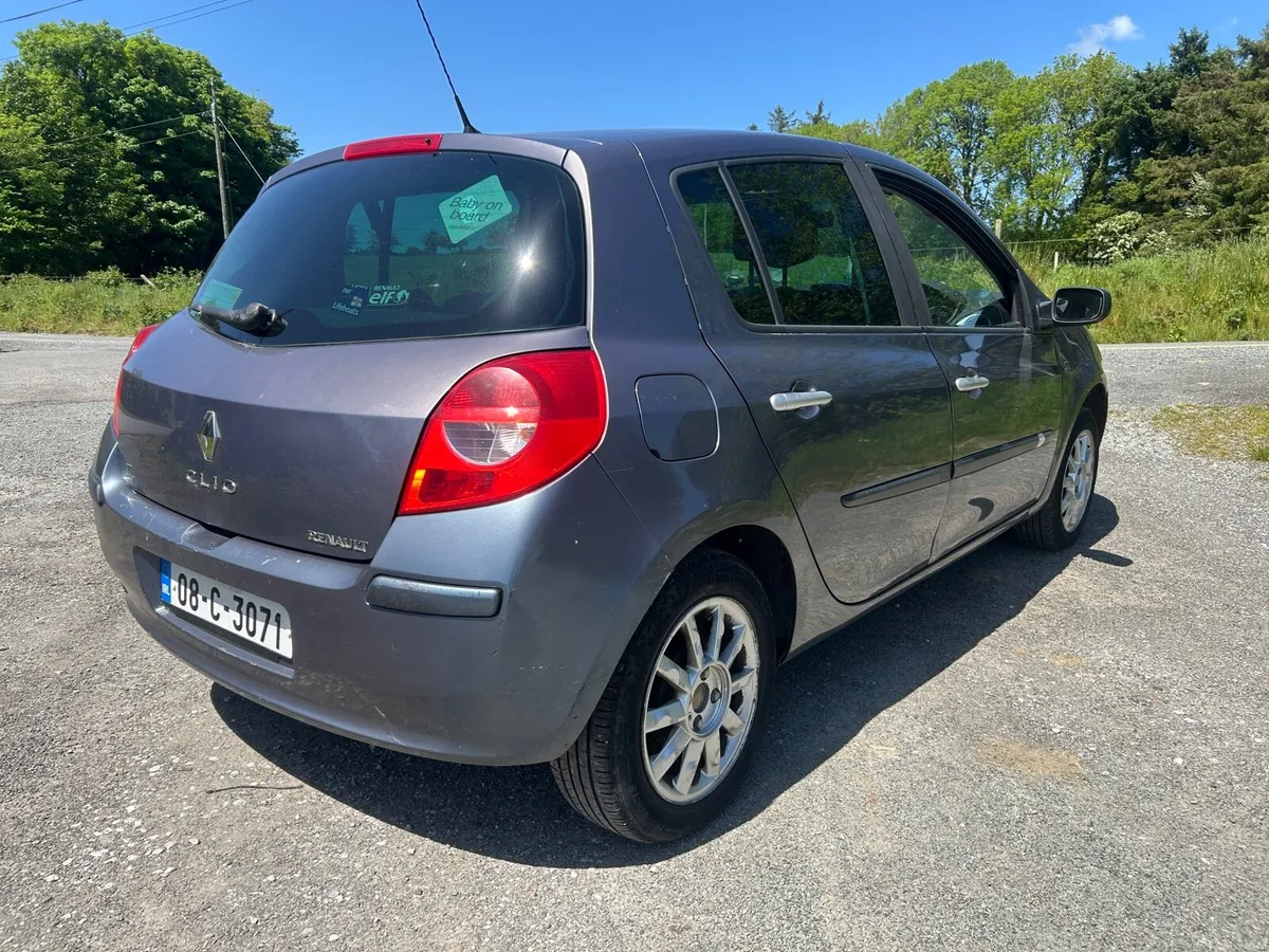 2008 Renault Clio.. Long NCT & Tax - Image 3