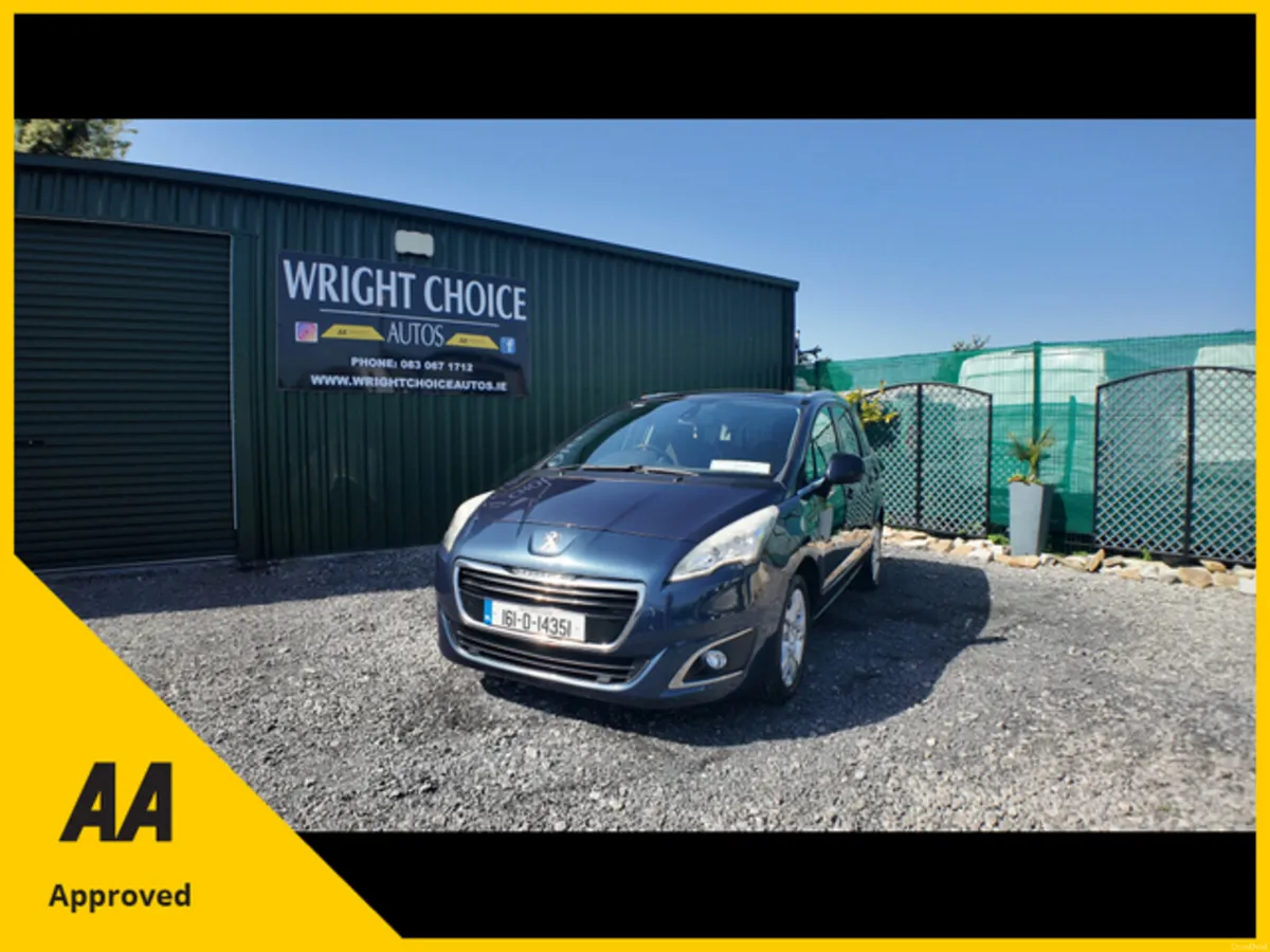 2016 Peugeot 5008 1.6HDI AUTO NCT 05/27 - Image 1