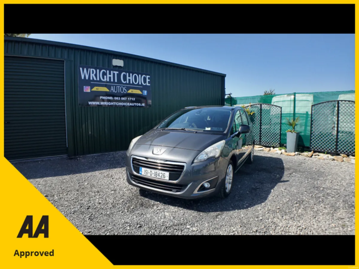 2015 Peugeot 5008 1.6 HDI 7 SEATER NCT03/27 - Image 1
