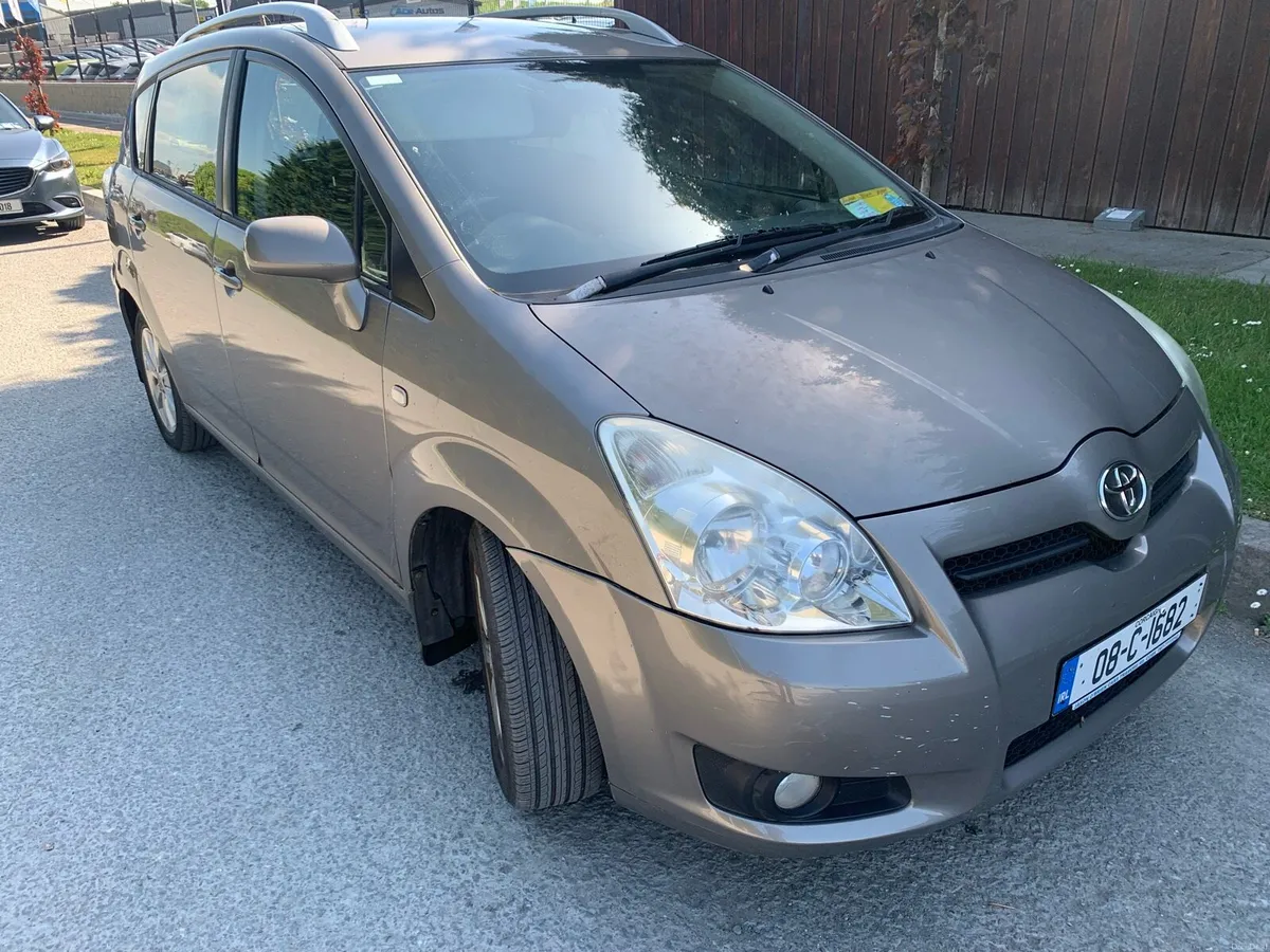 2008 Toyota Corolla verso, Nctd 1/27, tax 5/26 - Image 1