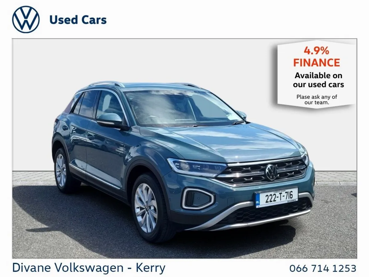 Volkswagen T-Roc STYLE 1.0 TSI PETROL 110 BHP - Image 1