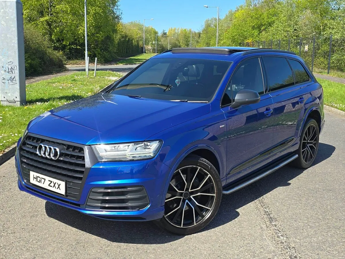 Audi Q7 S Line Quattro 7 seater pan Roof stunning - Image 6