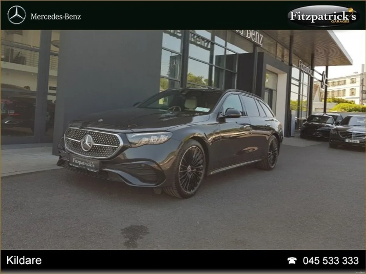 Mercedes-Benz E-Class E 300 de AMG Line Plus Estat - Image 1