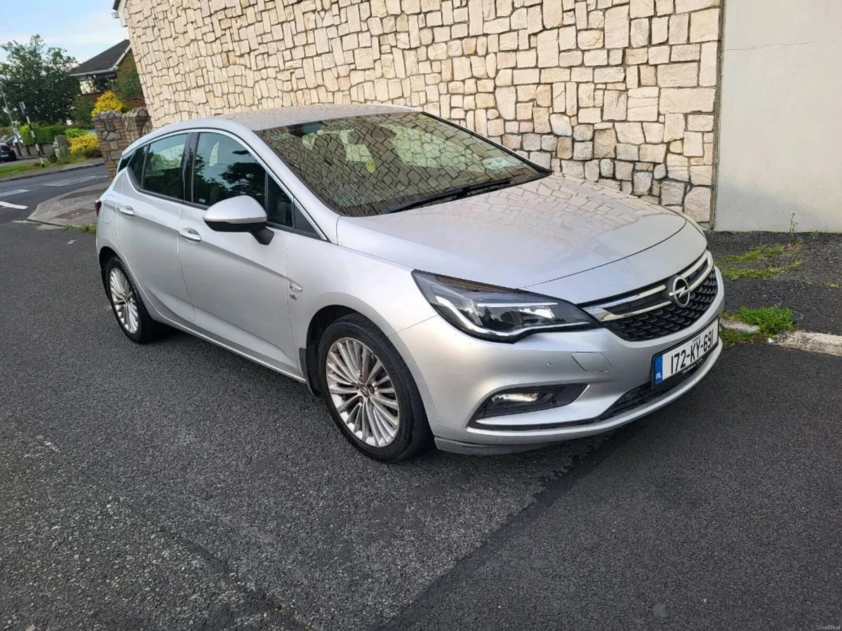 Opel astra  2017 diesel elite nctd  5/27 tax4/27 - Image 1