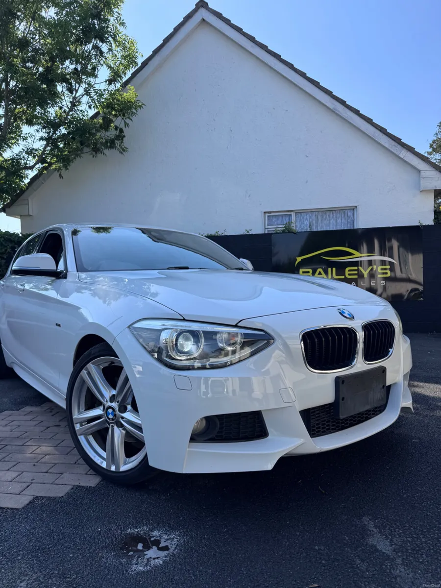 BMW 1series full m sport leather auto - Image 3