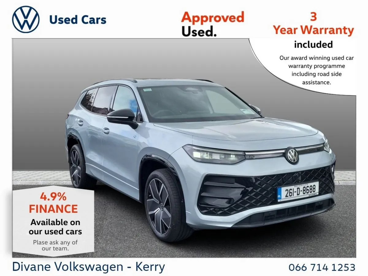 Volkswagen Tayron R LINE 75 1.5 TSI 204HP PHEV BLK - Image 1