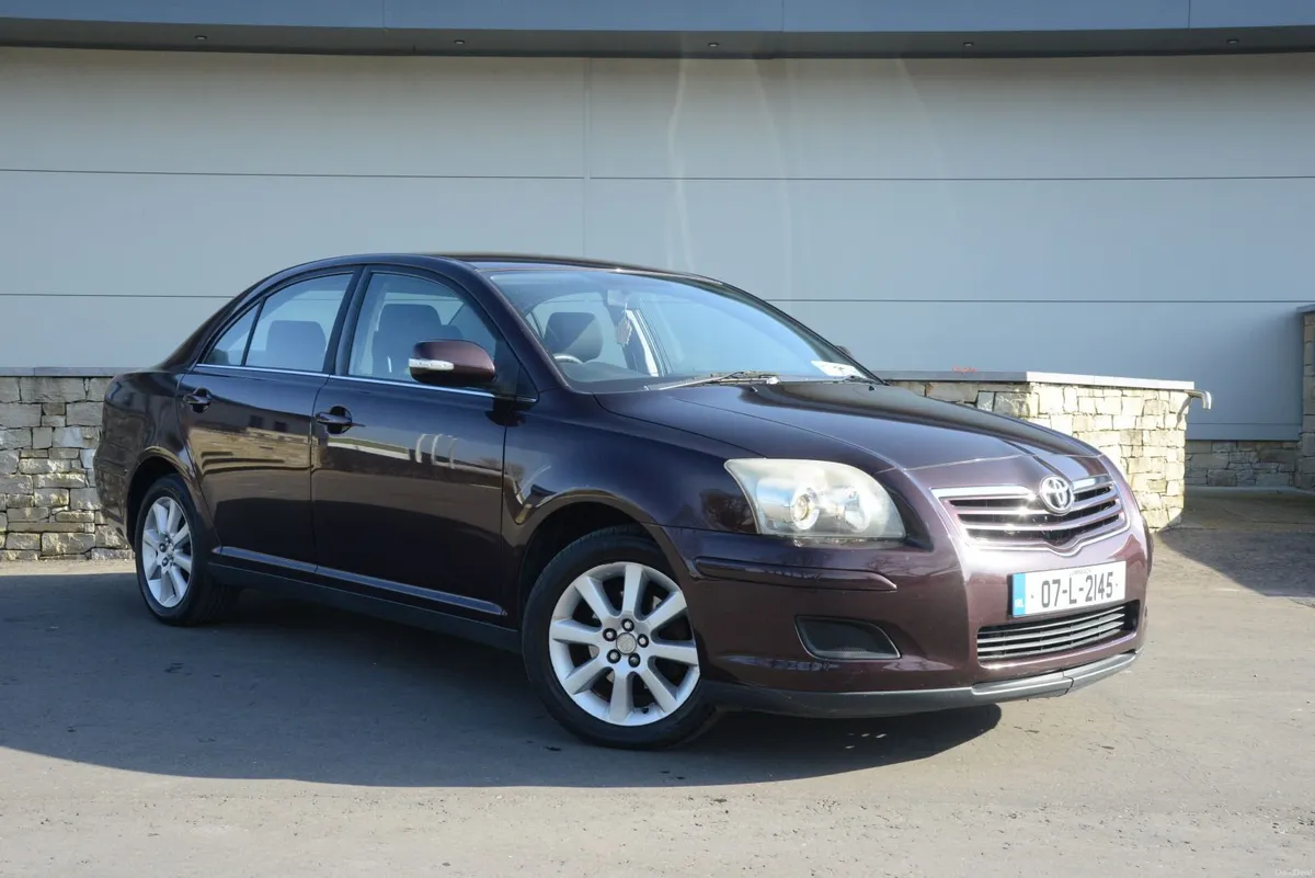 Toyota Avensis 16. petrol NCT'd & Long Tax - Image 1