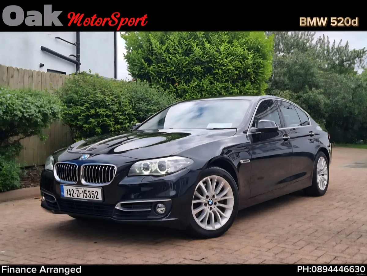 BMW 520d LowMiles 70k Automatic NCT" - Image 1
