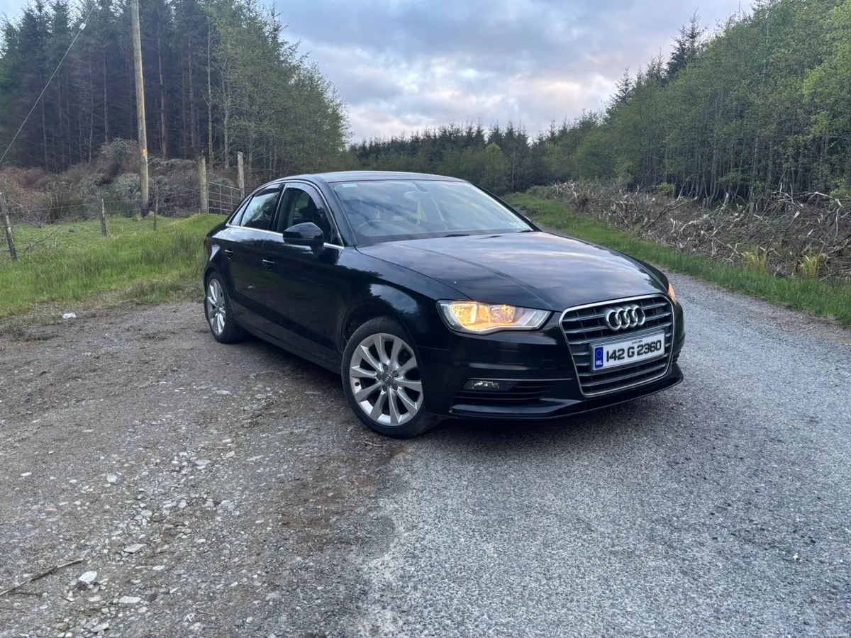 Audi A3 Black Saloon - Image 3