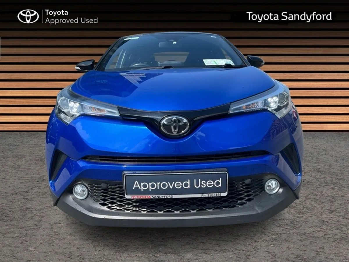 Toyota C-HR 1.2T LUNA SPORT // REAR CAMERA // BLUE - Image 5