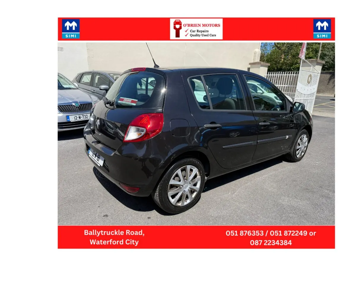 2012 Renault Clio, Black,1.2ltr,5Door,Hatchback - Image 5