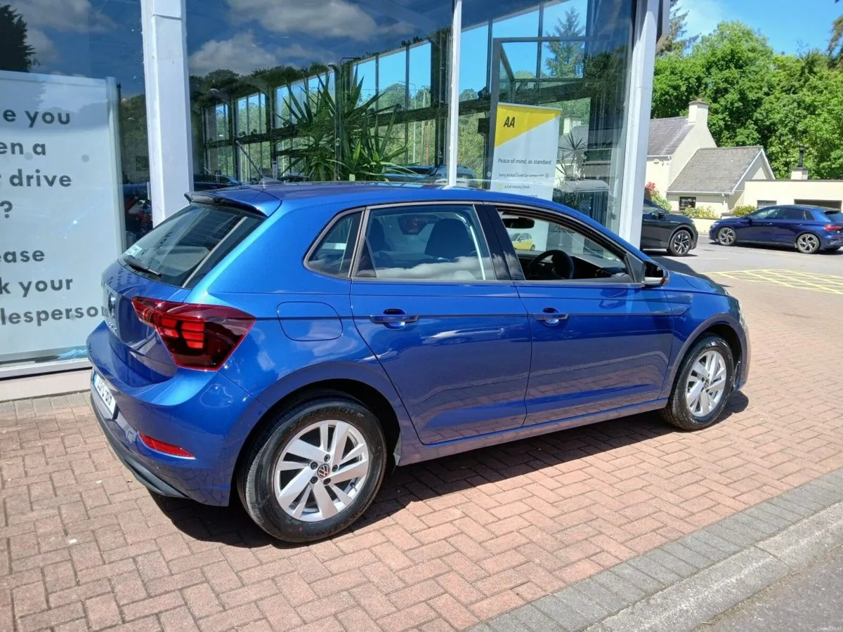 Volkswagen Polo 1.0 TSI 95HP Life, Reef Blue, 1 ow - Image 5
