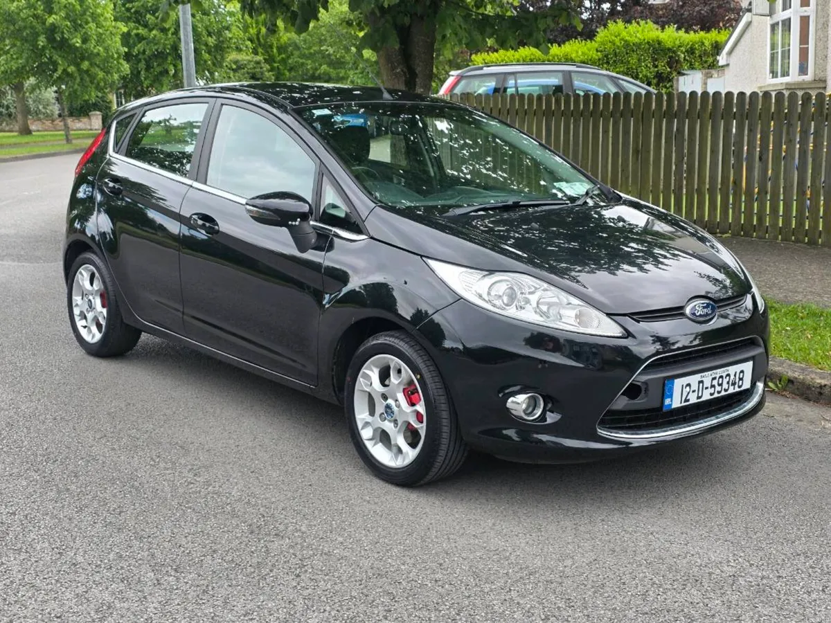 12 Ford Fiesta 1.25 Zetec A/C Low Mileage New NCT - Image 1