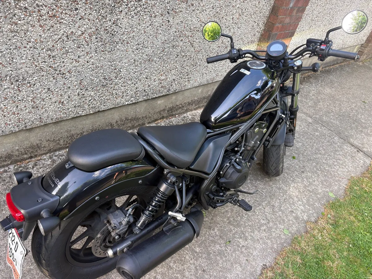2021 Honda CMX500A DR (only 13,597km) - Image 4