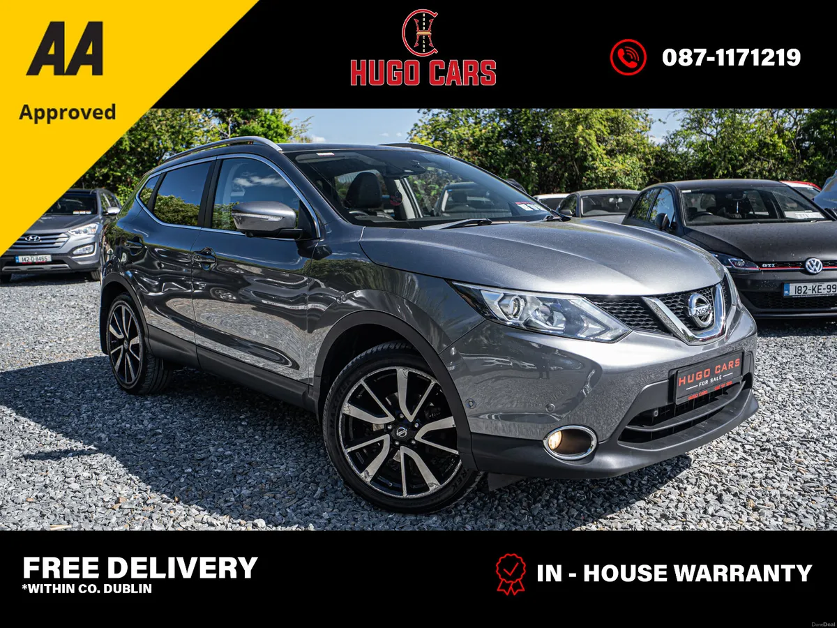 2014 Qashqai 1.5d/FSH/1 Owner/New NCT/Warranty - Image 1
