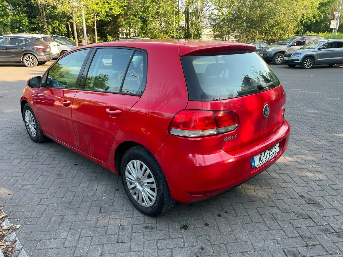 2010 vw golf 1.6 diesel Nct 8-26 tax 1-27 - Image 4