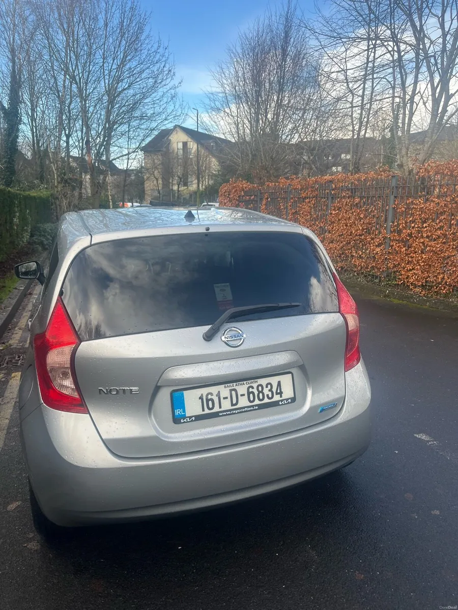 2016 Nissan Note- NCT 05/27 - Image 1