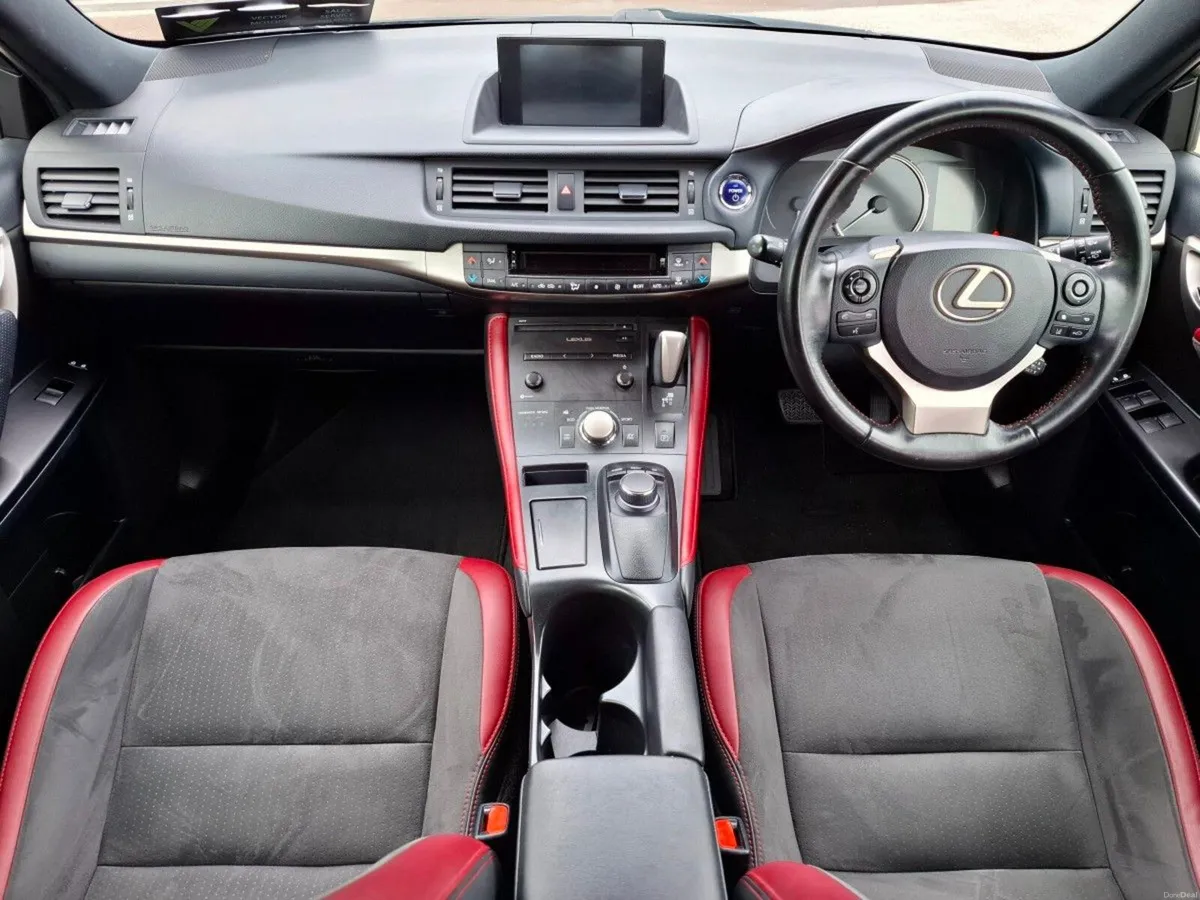 Lexus CT SPORT - IRISH CAR - LEATHER/ALCANTARA SEA - Image 2