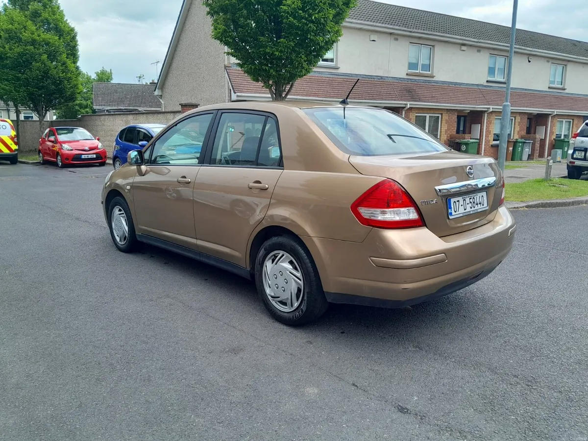 2007 nissan tiida nct9/26 low kilometres - Image 4