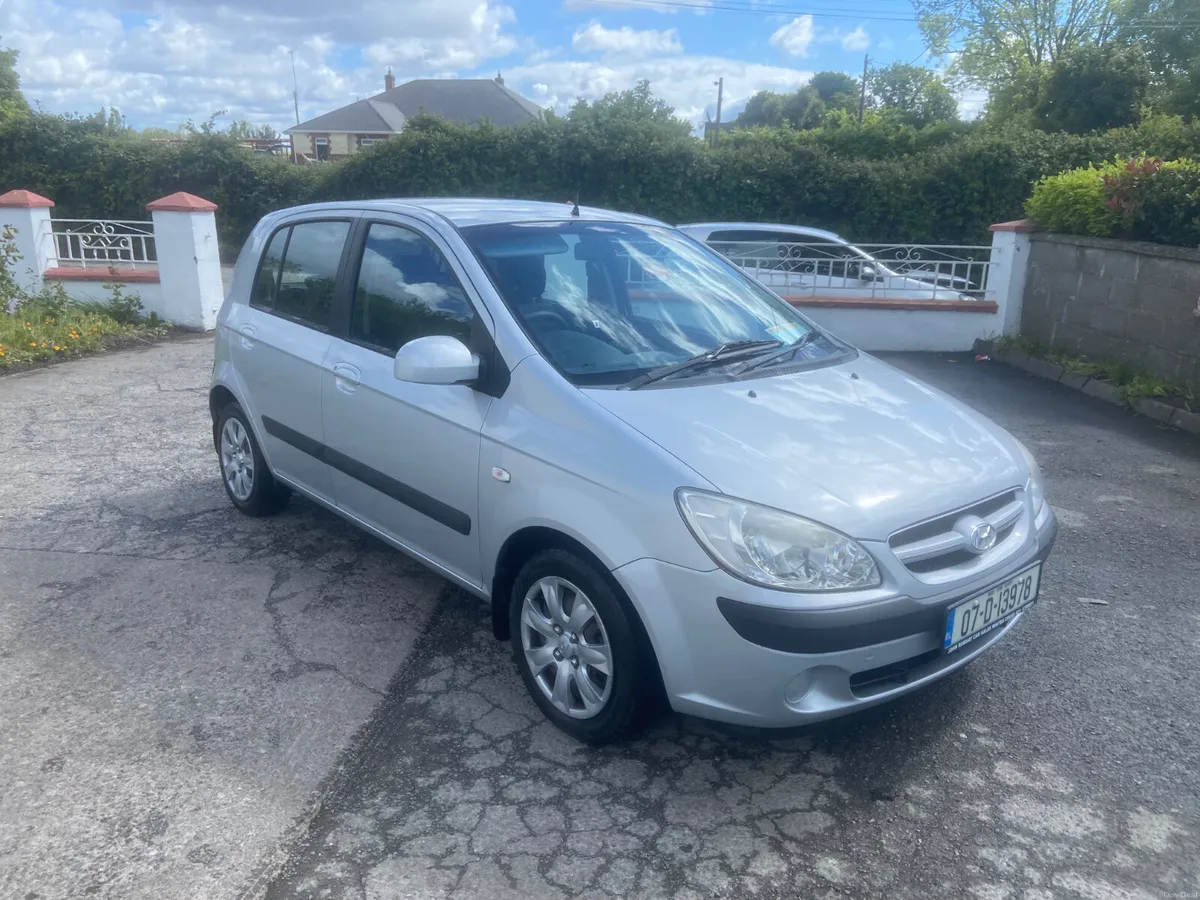 Hyundai Getz 2007 low mileage - Image 1