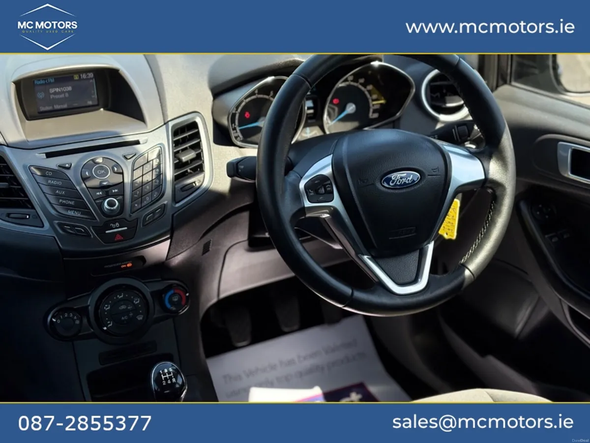 Ford Fiesta 6 MONTH WARRANTY + NEW NCT + TAX 09/26 - Image 4