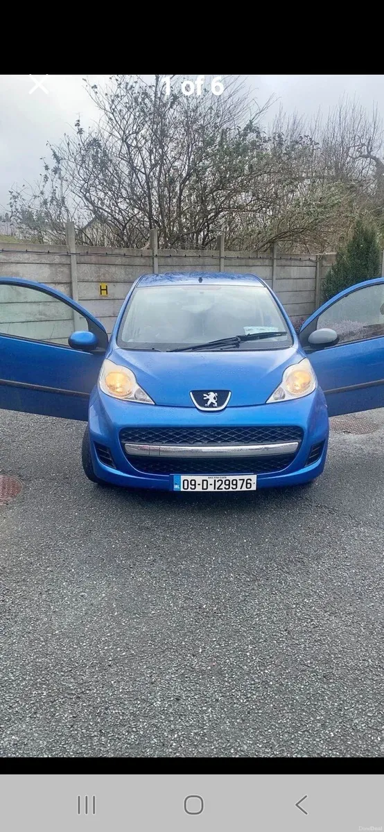09 PEUGEOT 107 TAXED & TESTED .CHEAP CAR - Image 1
