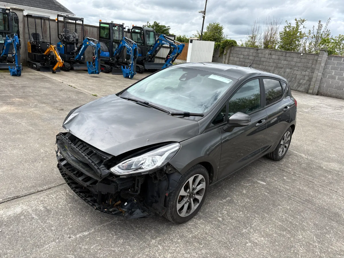 Ford Fiesta.. Not Recorded.. Light Damage.. - Image 1