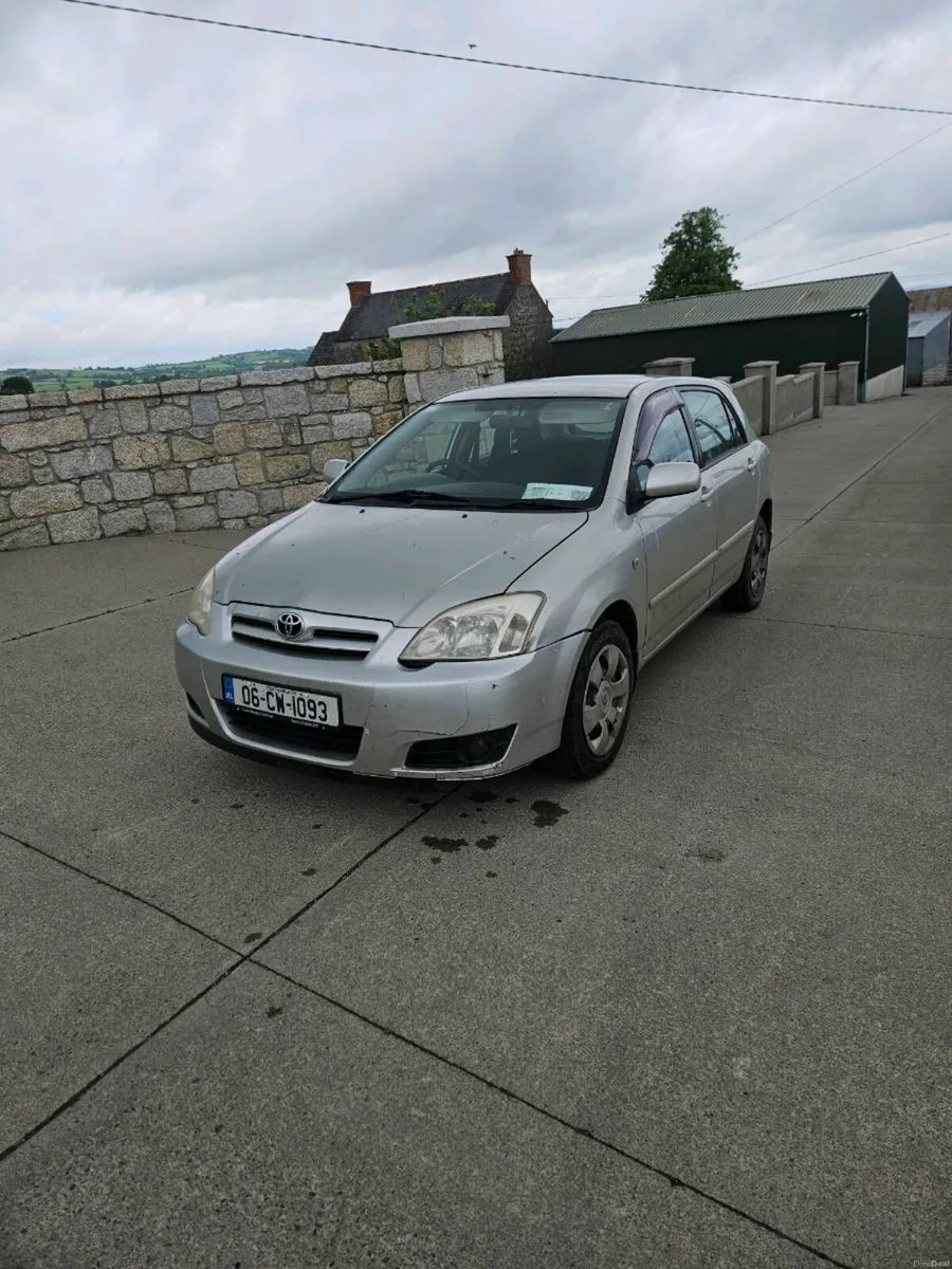06 toyota corolla 1.4 diesel nct 4/27 - Image 2