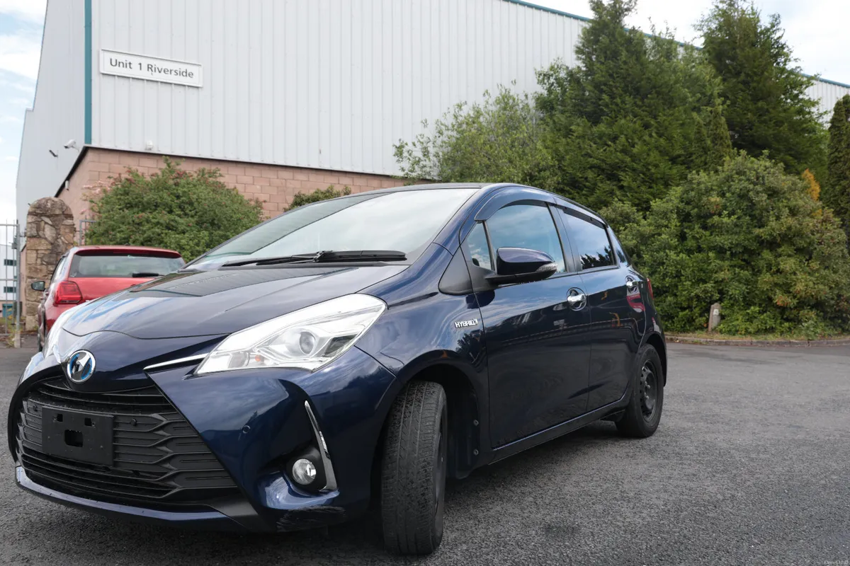 Toyota Vitz 2019 1.5 Hybrid Blue - Low Mileage - Image 5