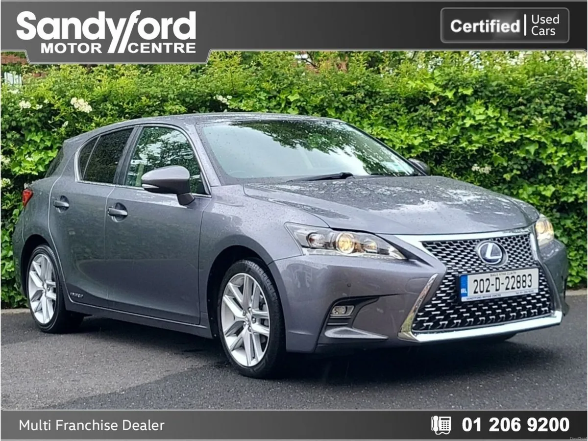Lexus CT 200H SPORT**AUTO**LOW KMS**LEATHER** - Image 1