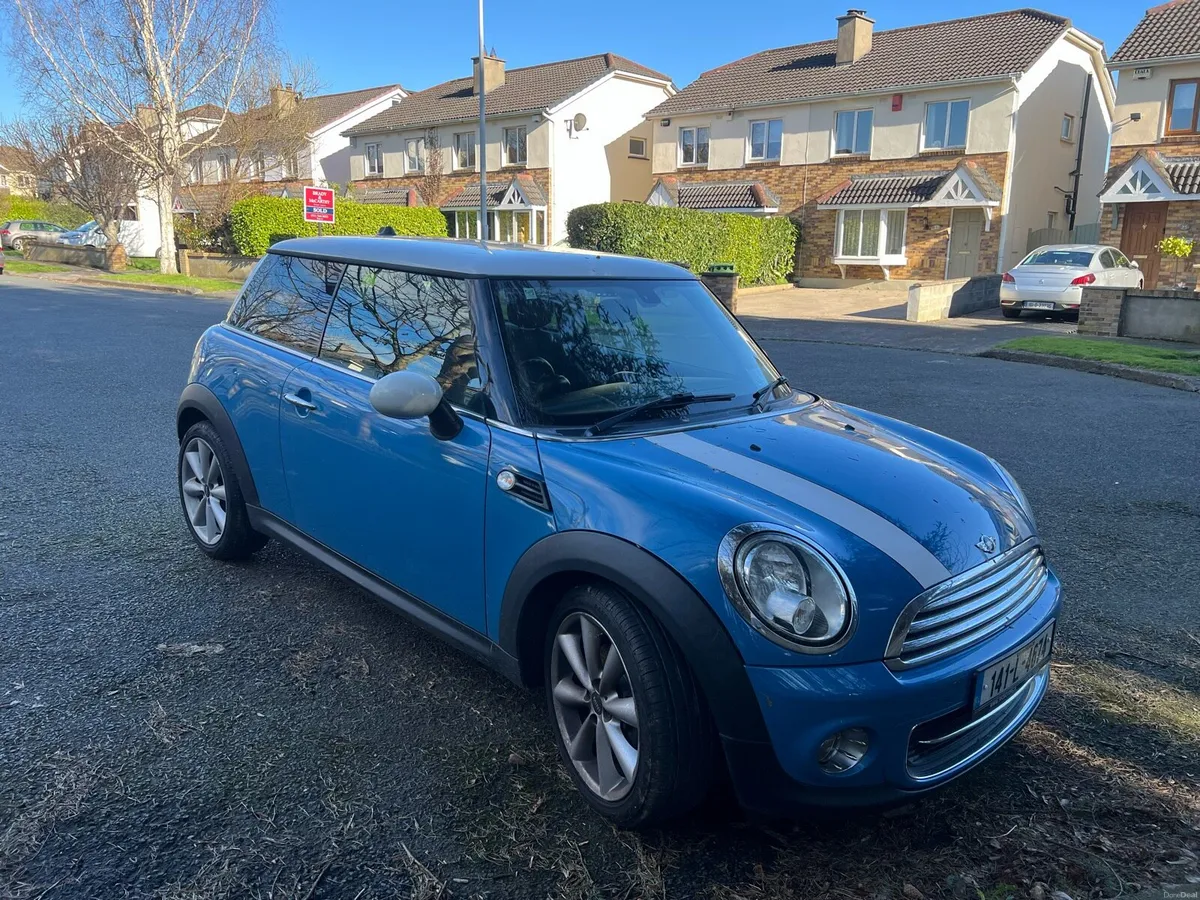 2014 Blue Mini Cooper 1.6 Hatchback - Image 2