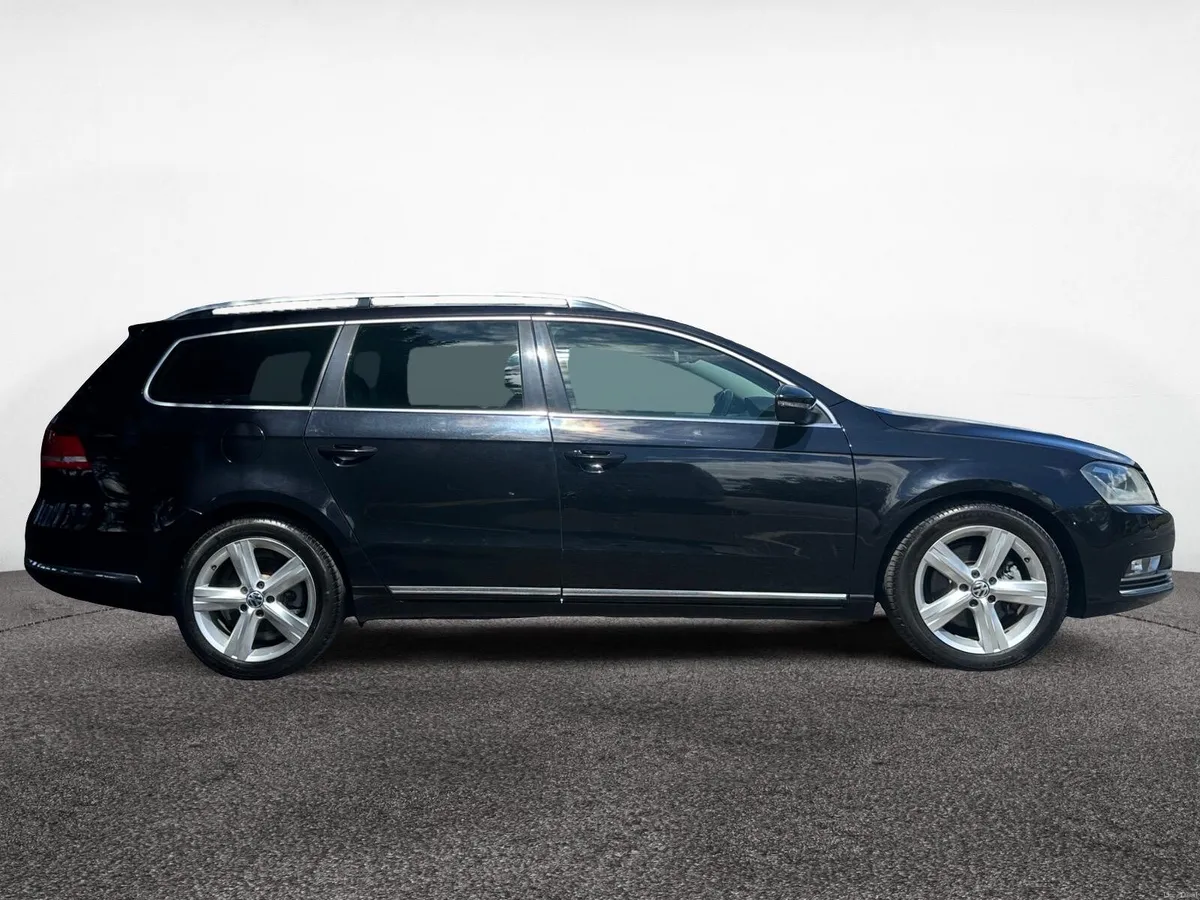 2011 Black VW Passat Estate - Image 2