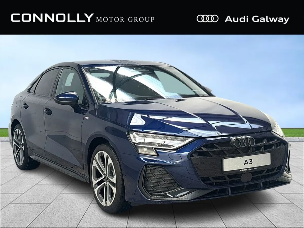 Audi A3 €595 p/m TFSI S-LINE SALOON M/T - Image 1